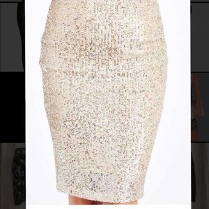 Altar’d State sequin midi skirt size M